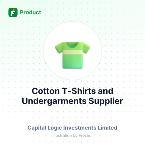 Cotton T-Shirts and Undergarments – summary card, no photo uploaded yet
