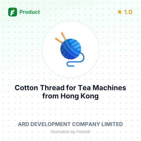 Cotton Thread for Tea Machines – summary card, no photo uploaded yet
