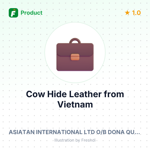 Cow Hide Leather – summary card, no photo uploaded yet