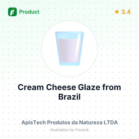 Cream Cheese Glaze – summary card, no photo uploaded yet