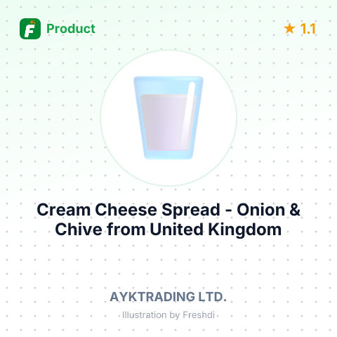 Cream Cheese Spread - Onion & Chive – summary card, no photo uploaded yet