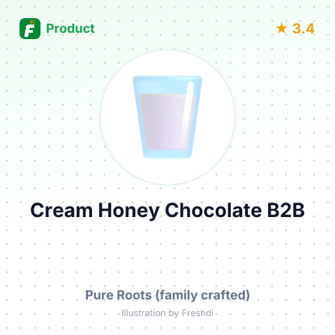 Cream Honey Chocolate – summary card, no photo uploaded yet