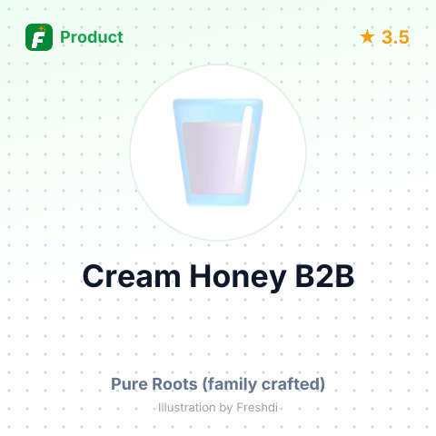 Cream Honey – summary card, no photo uploaded yet