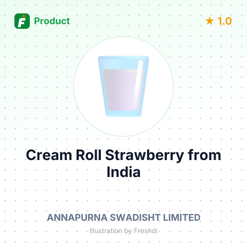 Cream Roll Strawberry – summary card, no photo uploaded yet