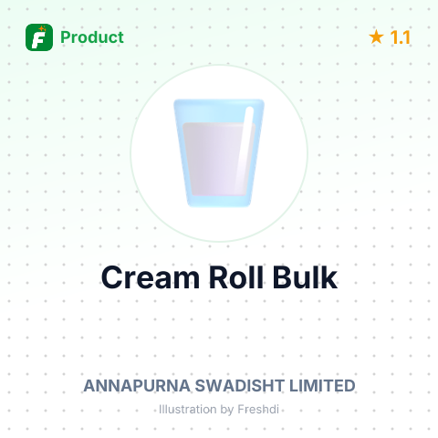 Cream Roll – product summary card, no photo uploaded yet