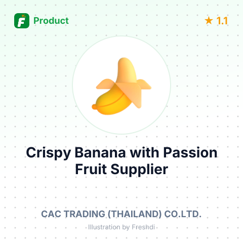 Crispy Banana with Passion Fruit – summary card, no photo uploaded yet