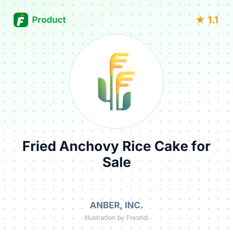Crispy Fried Anchovy Rice Cake – summary card, no photo uploaded yet