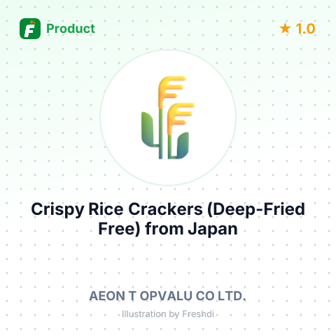 Crispy Rice Crackers (Deep-Fried Free) – summary card, no photo uploaded yet