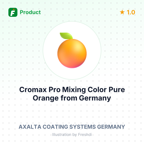 Cromax Pro Mixing Color Pure Orange – summary card, no photo uploaded yet