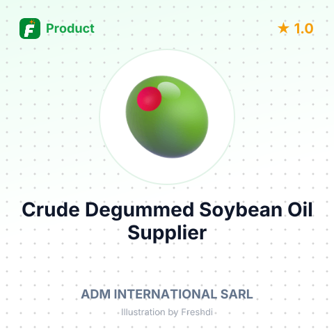 Crude Degummed Soybean Oil – summary card, no photo uploaded yet