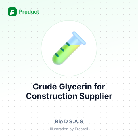 Crude Glycerin for Construction – summary card, no photo uploaded yet