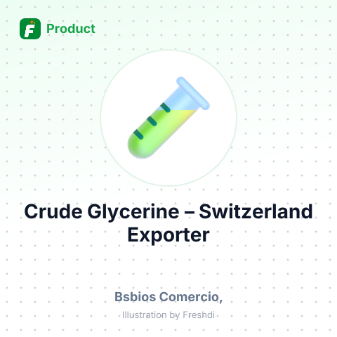 Crude Glycerine – summary card, no photo uploaded yet