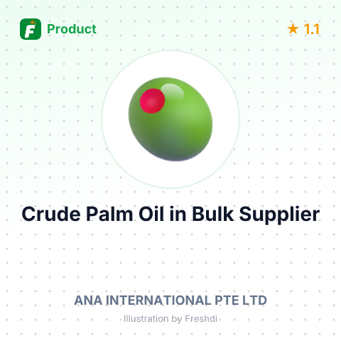 Crude Palm Oil (Edible Grade) in Bulk – summary card, no photo uploaded yet