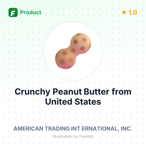 Crunchy Peanut Butter – summary card, no photo uploaded yet