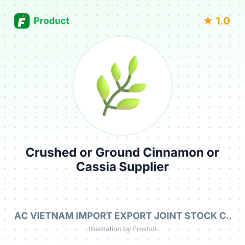 Crushed or Ground Cinnamon or Cassia – product summary card, no photo uploaded yet