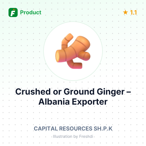 Crushed or Ground Ginger – summary card, no photo uploaded yet