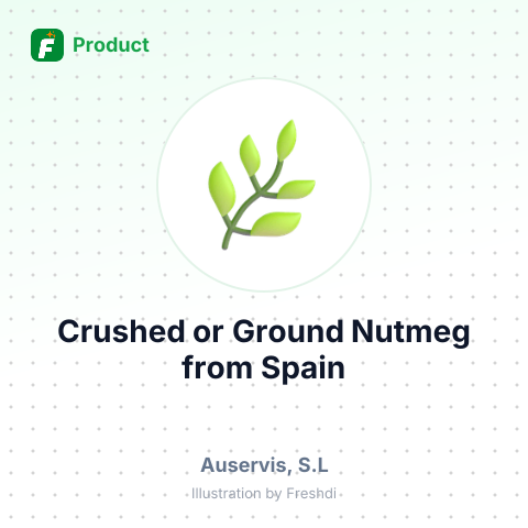 Crushed or Ground Nutmeg – summary card, no photo uploaded yet