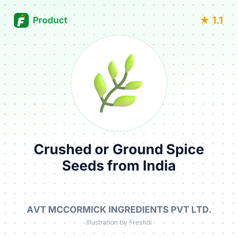 Crushed or Ground Spice Seeds – summary card, no photo uploaded yet