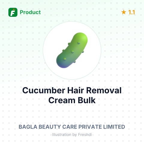 Cucumber Hair Removing Cream – summary card, no photo uploaded yet