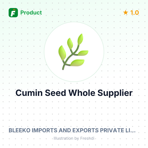 Cumin Seed Whole – summary card, no photo uploaded yet