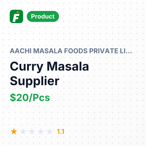 Curry Masala – summary card, no photo uploaded yet