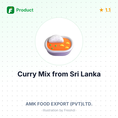 Curry Mix – product summary card, no photo uploaded yet