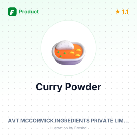 Curry Powder – summary card, no photo uploaded yet