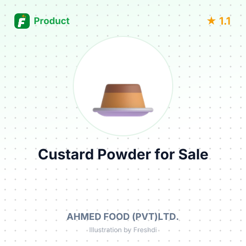 Custard Powder – summary card, no photo uploaded yet