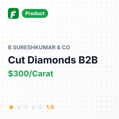 Cut Diamonds White SI-3 – summary card, no photo uploaded yet