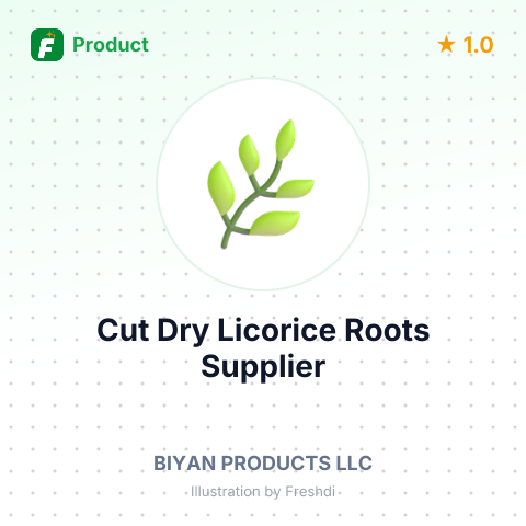 Cut Dry Licorice Roots – summary card, no photo uploaded yet