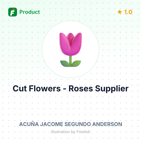 Cut Flowers - Roses – summary card, no photo uploaded yet