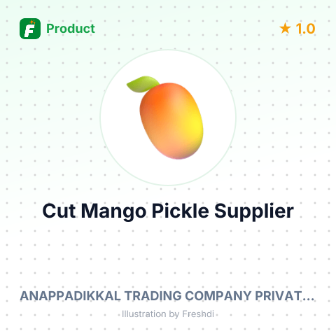 Cut Mango Pickle – summary card, no photo uploaded yet