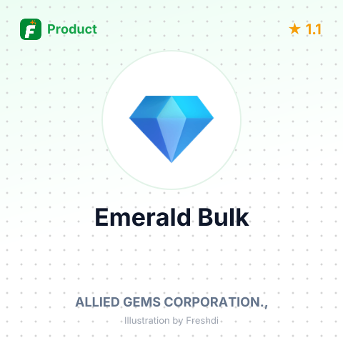 Cut & Polished Emerald Pearshape – summary card, no photo uploaded yet