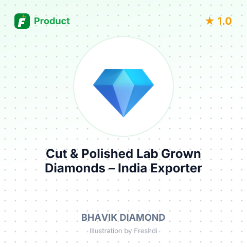 Cut & Polished Lab Grown Diamonds – summary card, no photo uploaded yet