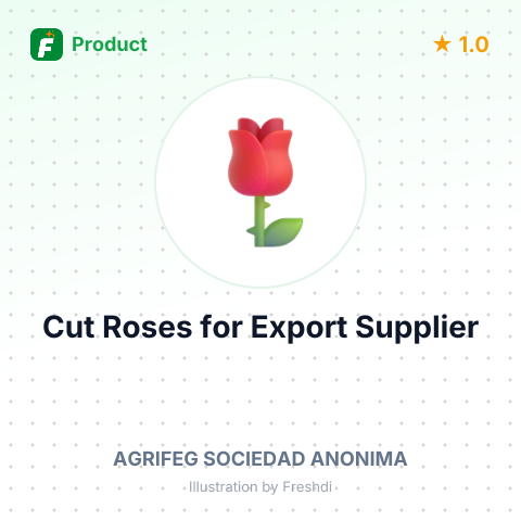 Cut Roses for Export – summary card, no photo uploaded yet