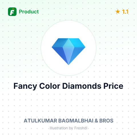 Cut and Polished Diamonds - Fancy Color – summary card, no photo uploaded yet
