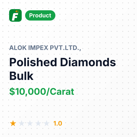 Cut and Polished Diamonds – summary card, no photo uploaded yet