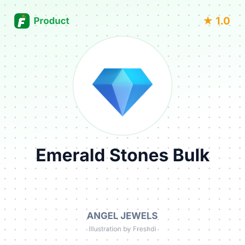 Cut and Polished Emerald Stones – summary card, no photo uploaded yet