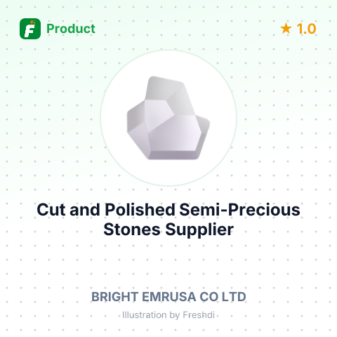 Cut and Polished Semi-Precious Stones – summary card, no photo uploaded yet