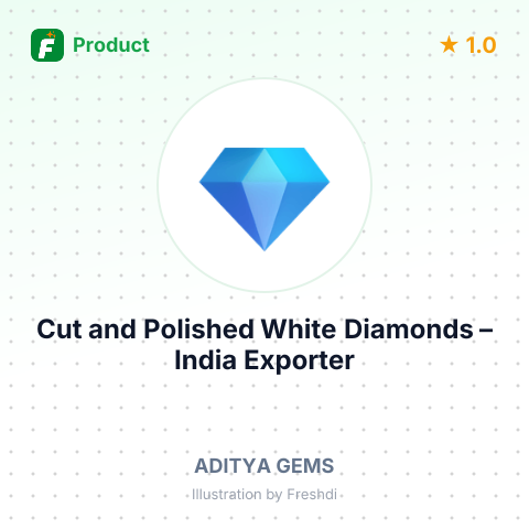 Cut and Polished White Diamonds – summary card, no photo uploaded yet