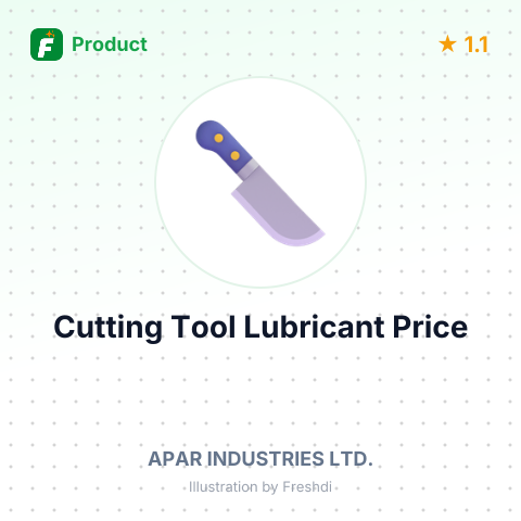 Cutting Tool Lubricant Oil – summary card, no photo uploaded yet