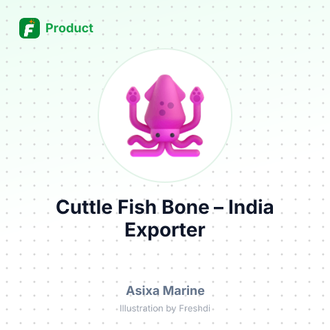 Cuttle Fish Bone (Sepia Latimanus) – summary card, no photo uploaded yet