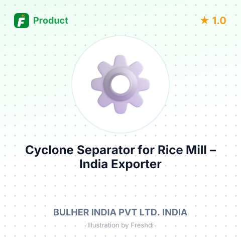 Cyclone Separator for Rice Mill – summary card, no photo uploaded yet