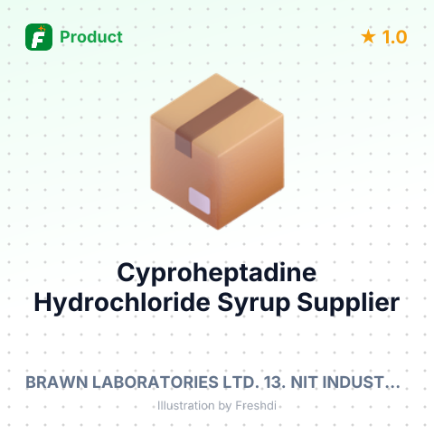 Cyproheptadine Hydrochloride Syrup – summary card, no photo uploaded yet
