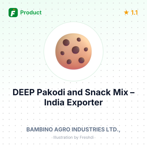 DEEP Pakodi and Snack Mix – summary card, no photo uploaded yet