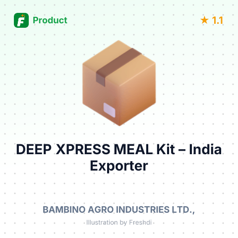 DEEP XPRESS MEAL Kit – summary card, no photo uploaded yet