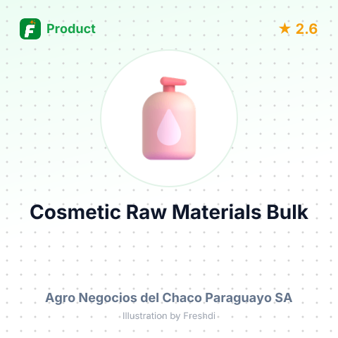 DERMOPHARMACEUTICAL AND COSMETIC RAW MATERIALS – summary card, no photo uploaded yet