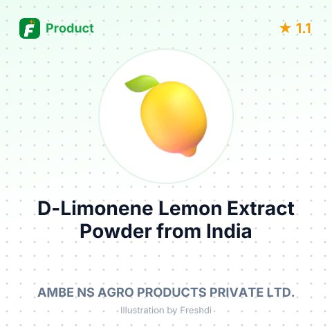 D-Limonene Lemon Extract Powder – summary card, no photo uploaded yet