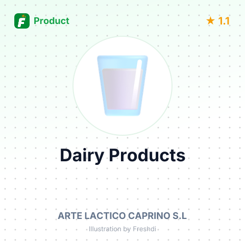 Dairy Products – summary card, no photo uploaded yet
