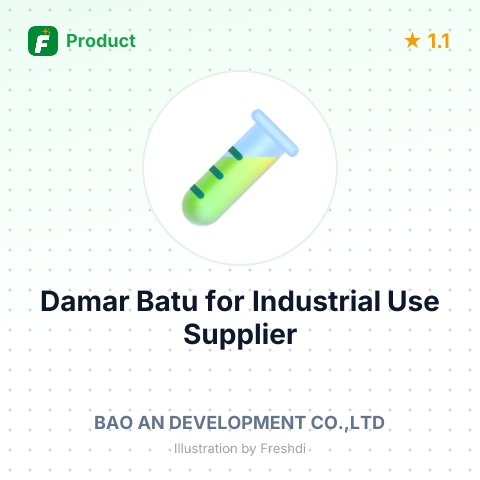 Damar Batu (Natural Gum) for Industrial Use – summary card, no photo uploaded yet